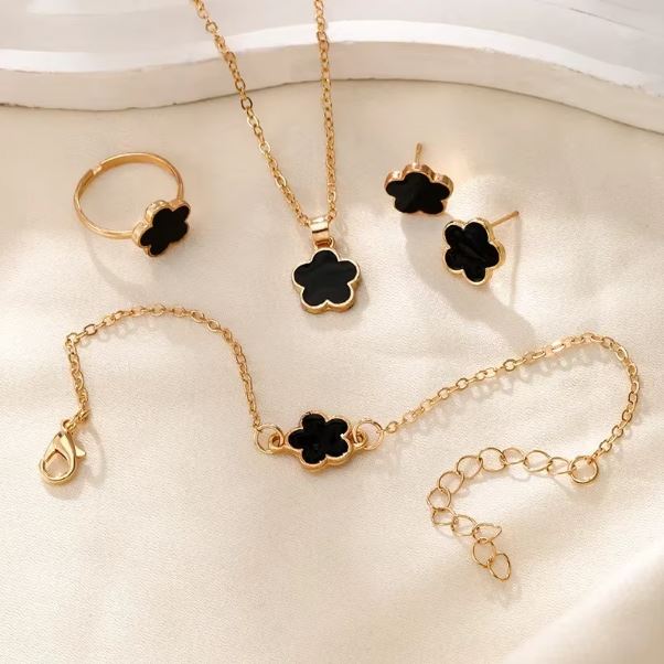 Fashionable Four-piece Set Jewelry for Woman